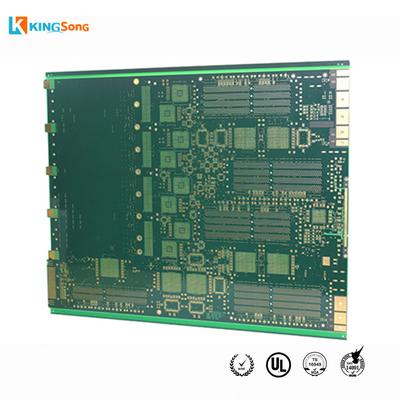 18 Layers High Precision Lines Gold Immersion PCB Circuit Board China 